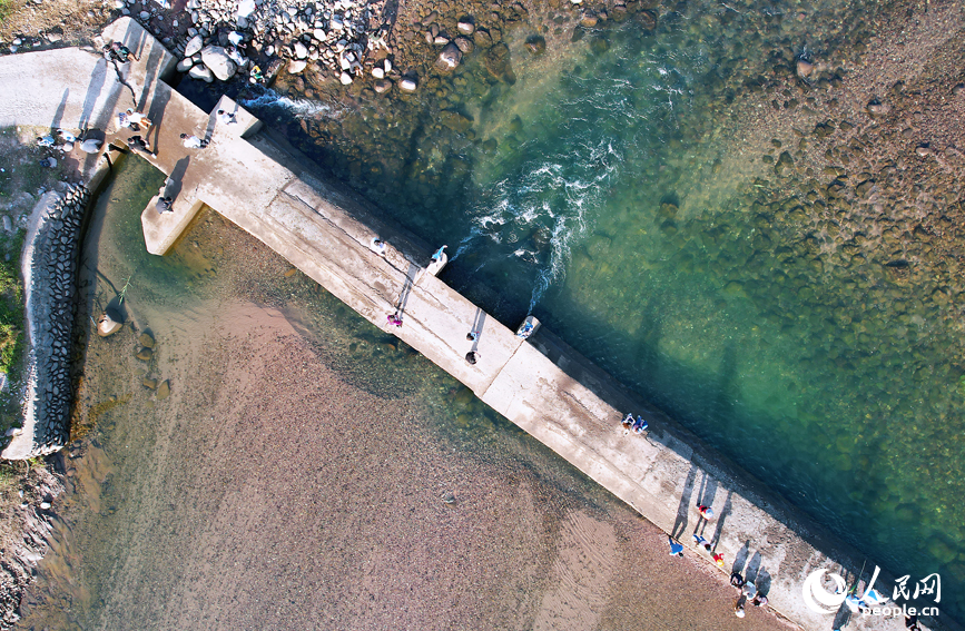 航拍江西省宜春市靖安縣三爪侖國家森林公園。人民網記者 毛思遠攝