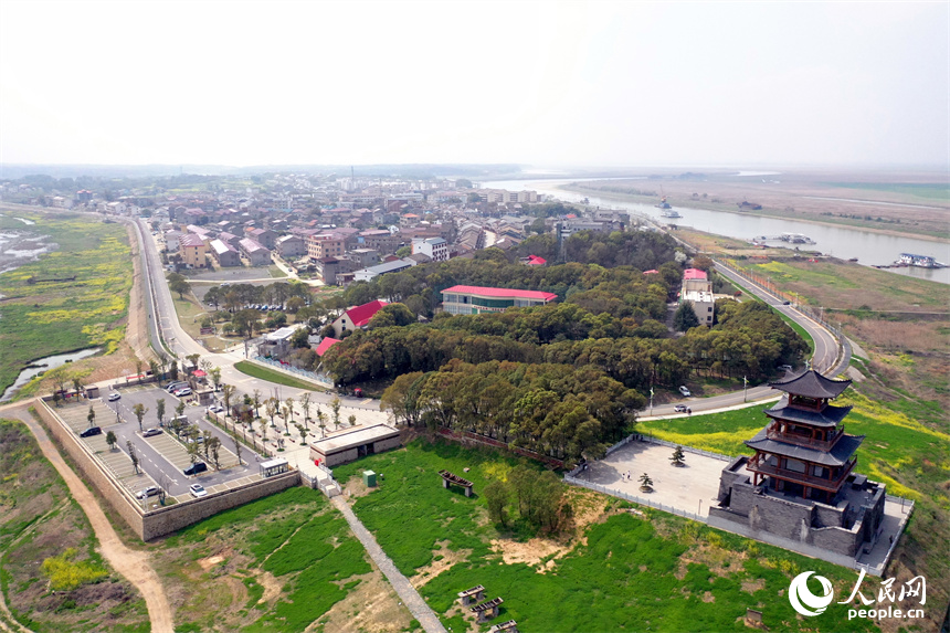 地處鄱陽湖腹地的吳城鎮盡顯生態之美。 人民網記者 時雨攝