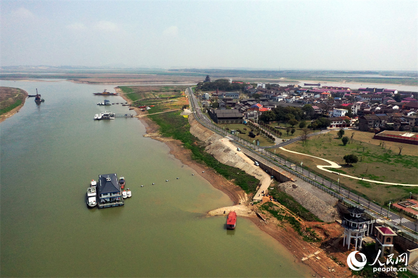地處鄱陽湖腹地的吳城鎮盡顯生態之美。 人民網記者 時雨攝