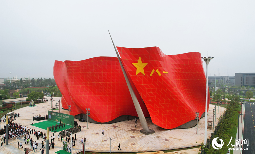 4月28日，南昌軍事主題公園輕武器館正式開館。人民網記者 毛思遠攝