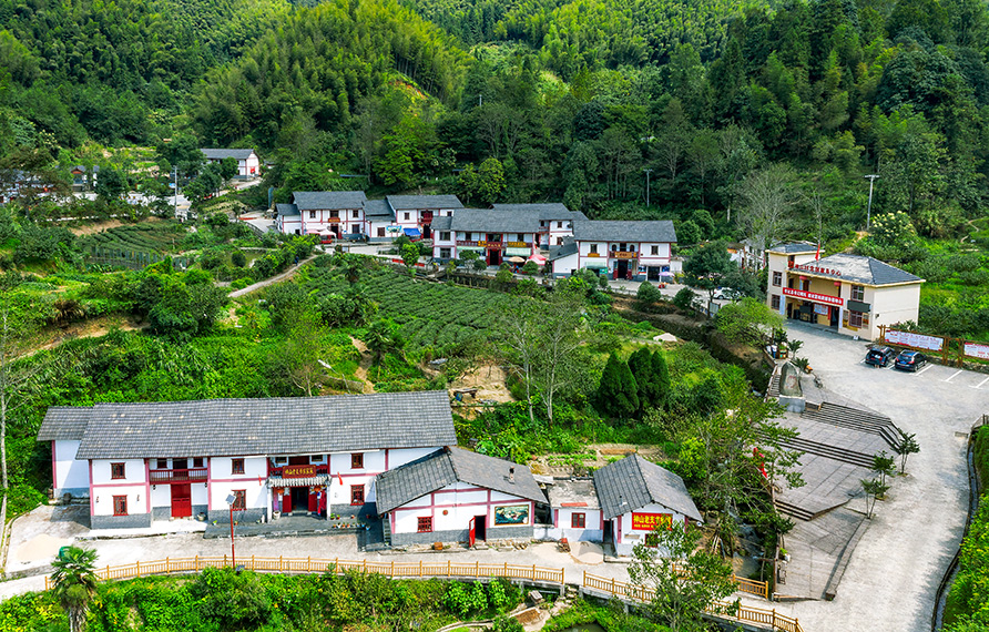 江西省井岡山市茅坪鎮神山村風貌