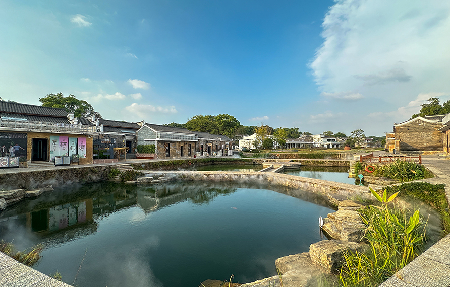 釣源古村位于江西省吉安市吉州區